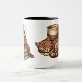 Schlafkatze-Kaffeetasse Tasse (Zentrum)