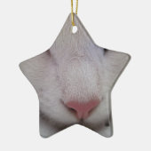 Schlafkatze Keramikornament (Links)