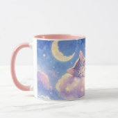 Schlafkatze Mond Tasse (Links)
