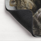 Schlafkatze Mousepad (Ecke)