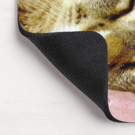 Schlafkatze Mousepad (Ecke)