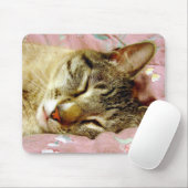 Schlafkatze Mousepad (Mit Mouse)