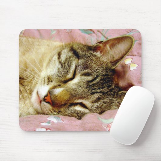 Schlafkatze Mousepad (Mit Mouse)