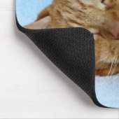 Schlafkatze Mousepad (Ecke)