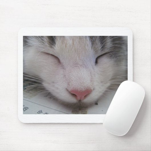 Schlafkatze Mousepad (Mit Mouse)