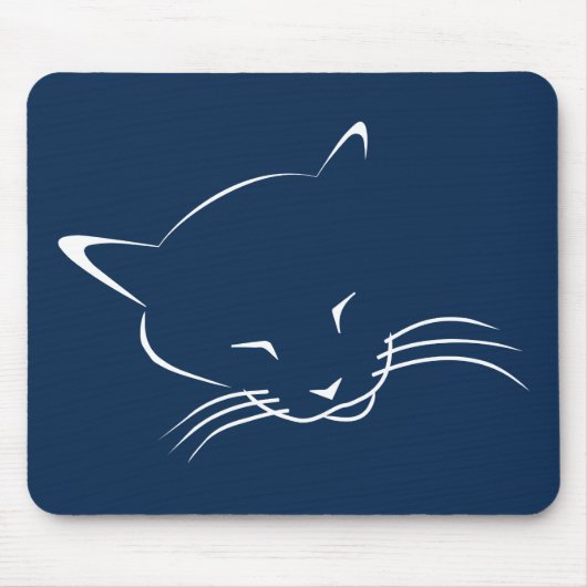 Schlafkatze Mousepad (Vorne)