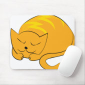 Schlafkatze Mousepad (Mit Mouse)