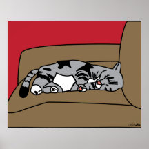 Schlafkatze Olivia Print
