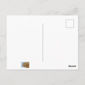 Schlafkatze Postkarte (Rückseite)