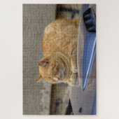 Schlafkatze Puzzle (Vertikal)