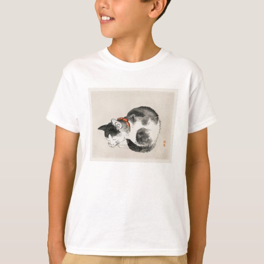 Schlafkatze T-Shirt (Vorderseite)