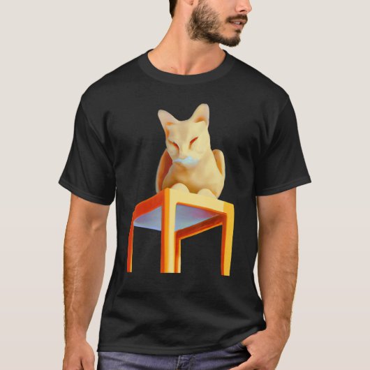 Schlafkatze T-Shirt (Vorderseite)