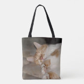 Schlafkatze Tasche (Rückseite)