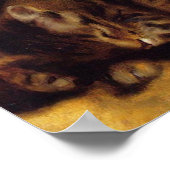 Schlafkatze von Renoir Poster (Ecke)