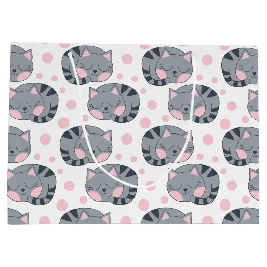 Schlafkatzenbeutel Große Geschenktüte (Rückseite)