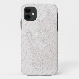 Schlafkatzenjacke Doily (Hafer) auf dem Handy Case-Mate iPhone Hülle