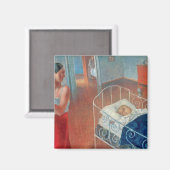 Schlafkind, 1924 magnet (Vorderseite/Rückseite)