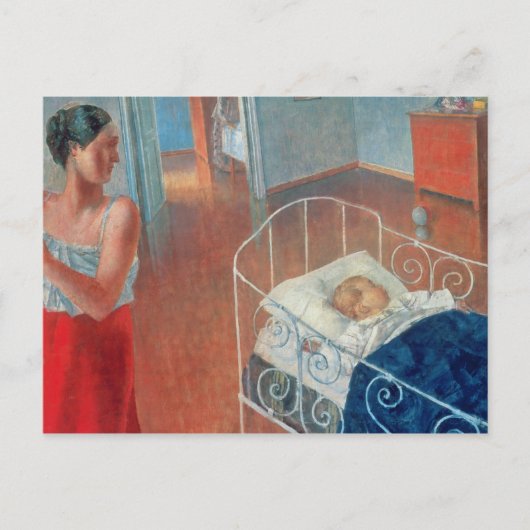 Schlafkind, 1924 postkarte (Vorderseite)