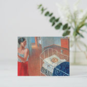 Schlafkind, 1924 postkarte (Stehend Vorderseite)