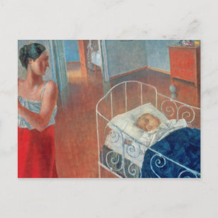 Schlafkind, 1924 postkarte