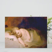Schlafkind (von Thomas Sully) Karte (Stehend Vorderseite)