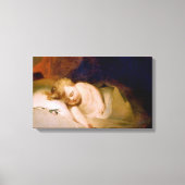 Schlafkind (von Thomas Sully) Leinwanddruck (Vorderseite)