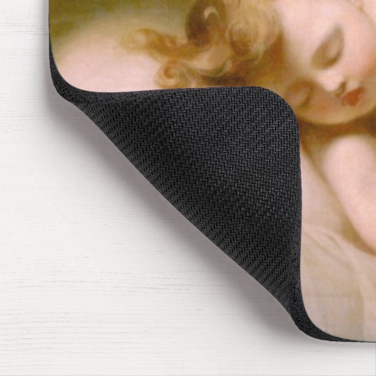 Schlafkind (von Thomas Sully) Mousepad (Ecke)