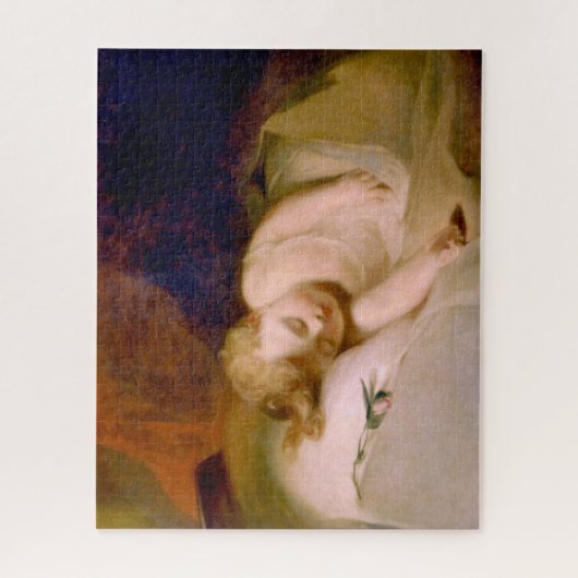 Schlafkind (von Thomas Sully) Puzzle (Vertikal)