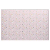 Schlafkindermädchen, Name und Pink polka dot Kinde Stoff (Fat Quarter (45,7 x 55,9 cm))
