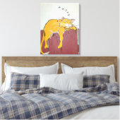 Schlafkitt auf Leinwand (Insitu (Schlafzimmer))