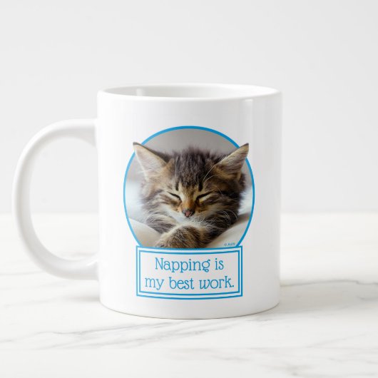 Schlafkitte Jumbo-Tasse (Links)