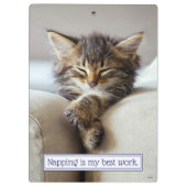 Schlafkitte Klemmbrett (Rückseite)