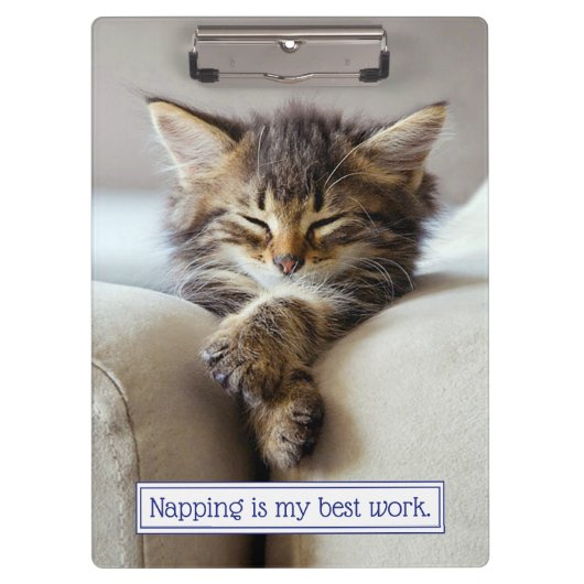 Schlafkitte Klemmbrett (Vorderseite)