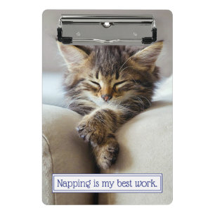 Schlafkitte Mini Klemmbrett