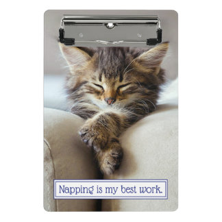 Schlafkitte Mini Klemmbrett