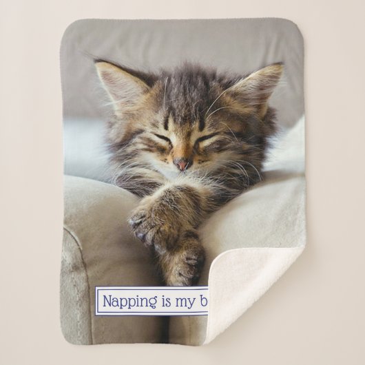 Schlafkitte Sherpadecke (Vorderseite)