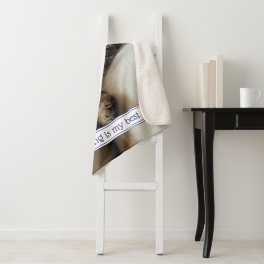 Schlafkitte Sherpadecke (Beispiel)