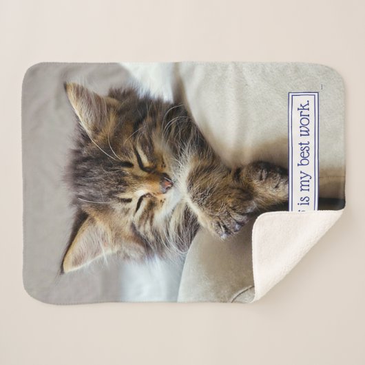 Schlafkitte Sherpadecke (Vorderseite (Horizontal))