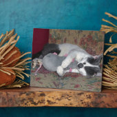 Schlafkitten Fotoplatte (Seite)