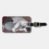 Schlafkitten Gepäckanhänger (Vorderseite horizontal)