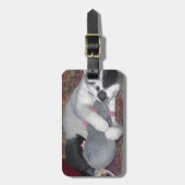 Schlafkitten Gepäckanhänger (Vorderseite vertikal)