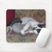 Schlafkitten Mousepad (Mit Mouse)