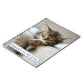 Schlafkitten Notizblock (Linke Seite)