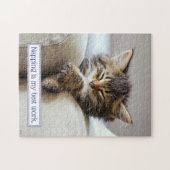 Schlafkitten Puzzle (Horizontal)