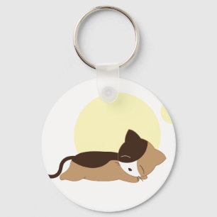 Schlafkitten Schlüsselanhänger