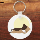 Schlafkitten Schlüsselanhänger (Vorderseite)