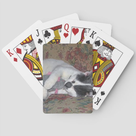 Schlafkitten Spielkarten (Rückseite)