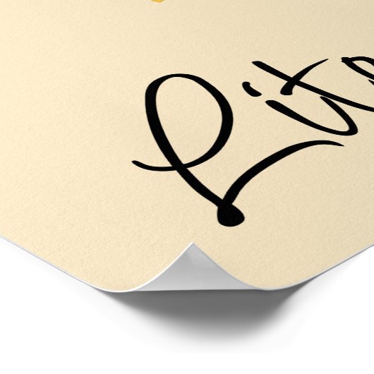 Schlafkitty Wertvoll Kitty Poster (Ecke)