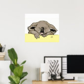 Schlafkoala Poster (Heimbüro)