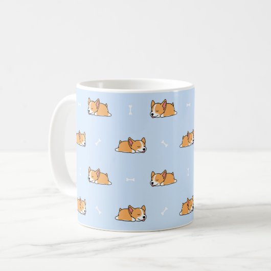 Schlafkorgis Kaffeetasse (Vorderseite Links)